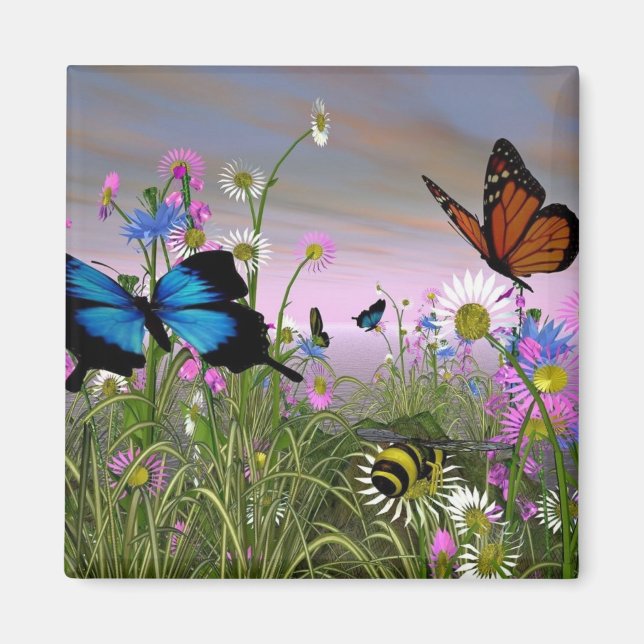 Imán mariposa (Frente)