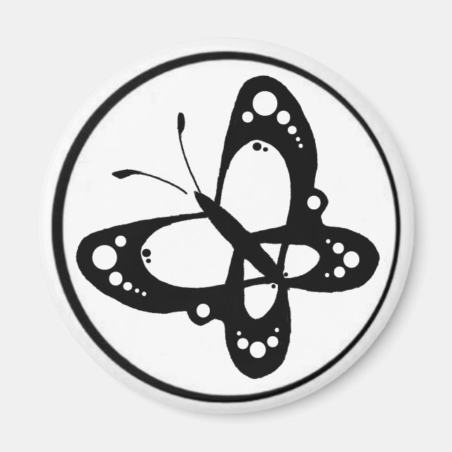 Imán mariposa 221 (Frente)