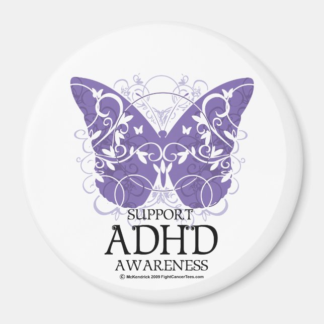 Imán Mariposa ADHD (Frente)
