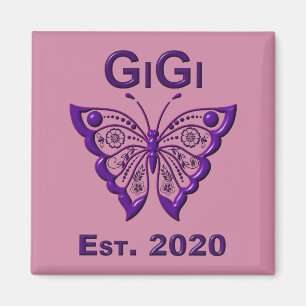 Imán Mariposa Adorable Gigi "Est 2020"
