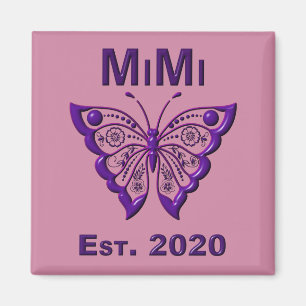 Imán Mariposa Adorable Mimi "Est 2020"