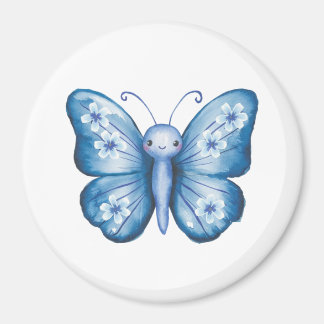 Imán Mariposa azul