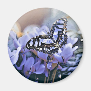 Imán Mariposa azul