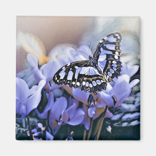 Imán Mariposa azul
