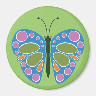 Imán Mariposa: Azul