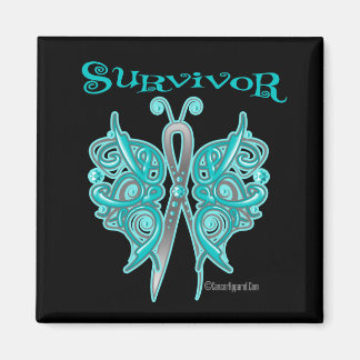 Imán Mariposa celta superviviente - Cáncer ginecológico