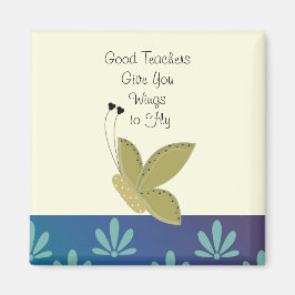 Imán Mariposa con el profesor diciendo