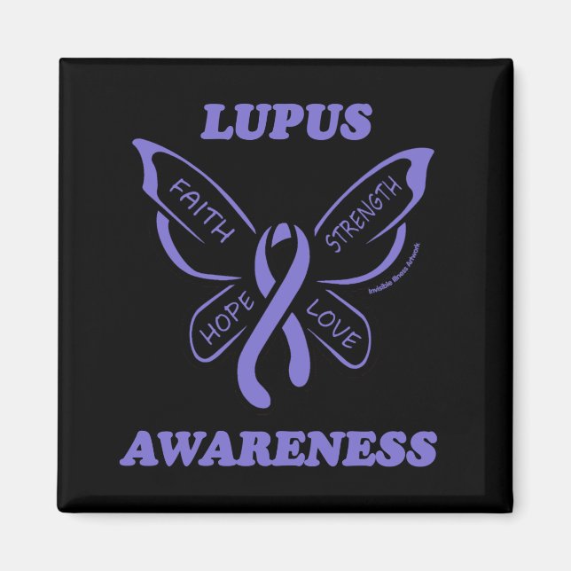 Imán Mariposa/Conciencia...Lupus (Frente)