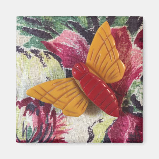 Imán Mariposa de Bakelite en tela