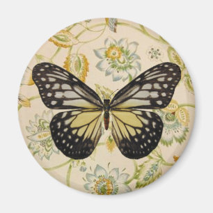 Imán Mariposa de Bonito en Floral Jacobea
