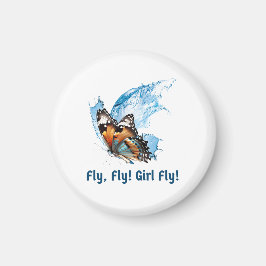 Imán Mariposa de botón