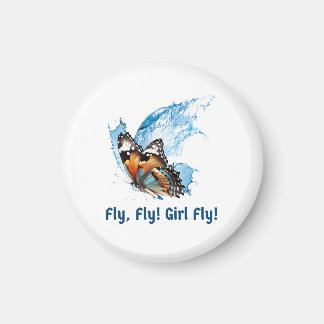 Imán Mariposa de botón