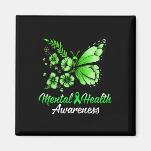 Imán Mariposa de Conciencia sobre Salud Mental 1