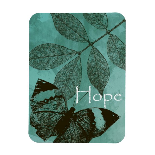 Imán Mariposa de Esperanza (Vertical)