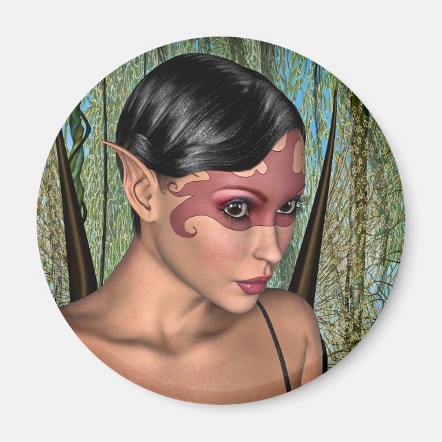 Imán Mariposa de hadas (Frente)