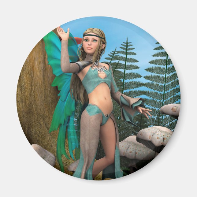 Imán Mariposa de hadas (Frente)