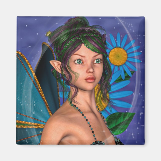 Imán Mariposa de hadas (Frente)