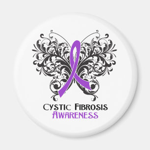 Imán Mariposa de la conciencia de la fibrosis quística