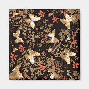 Imán Mariposa de oro