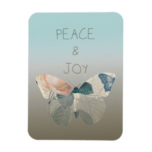 Imán Mariposa de paz y alegría