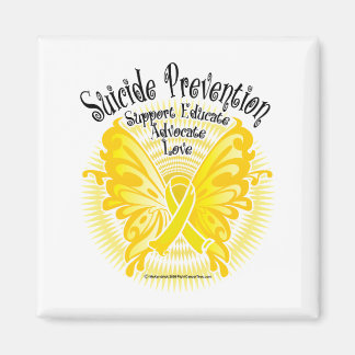 Imán Mariposa de prevención del suicidio 3
