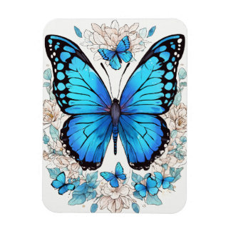 Imán mariposa del selvo