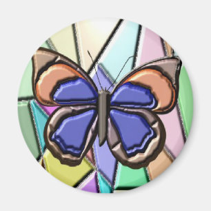 Imán Mariposa del vitral