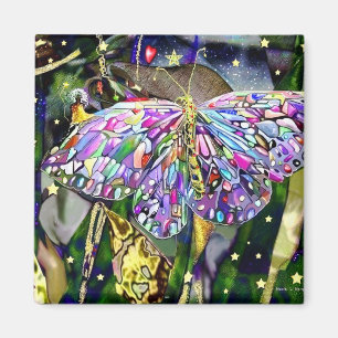 Imán Mariposa dorada