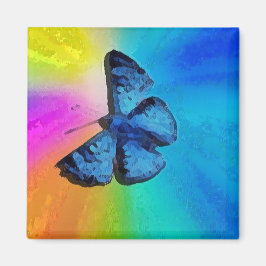 Imán mariposa en el cielo