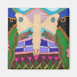 Imán Mariposa—En la granja