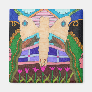 Imán Mariposa—En la granja