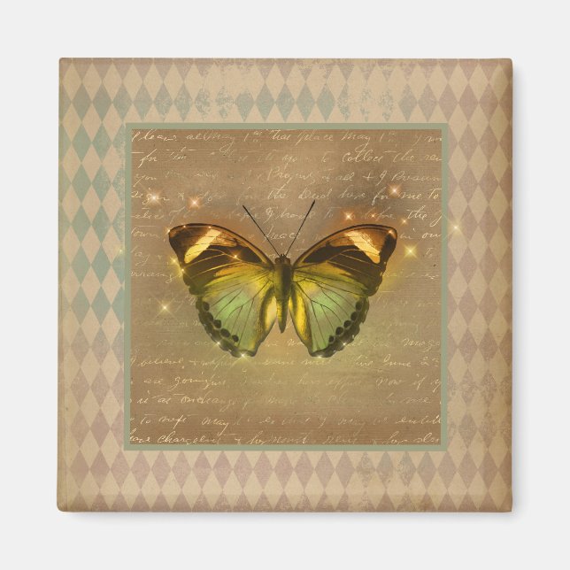 Imán Mariposa encantada (Frente)