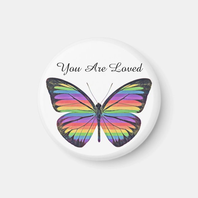 Imán Mariposa Eres Amada (Frente)