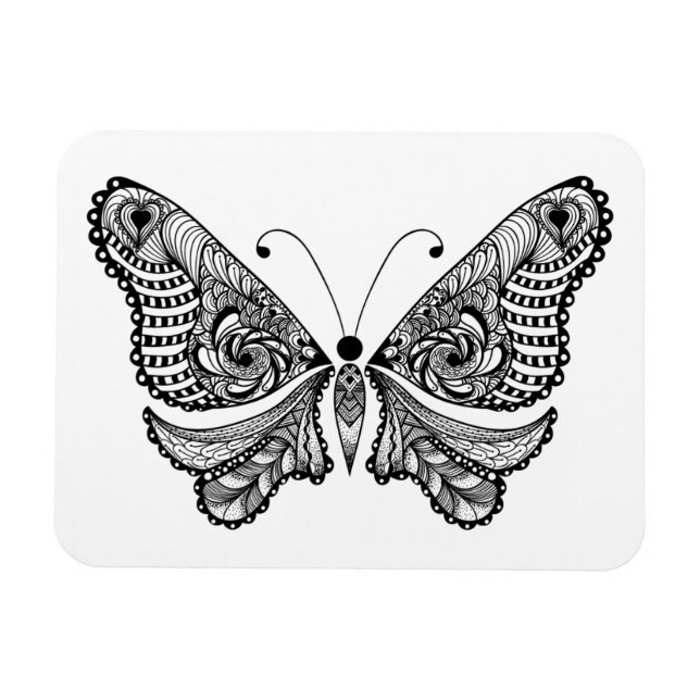 Imán Mariposa estilo (Horizontal)