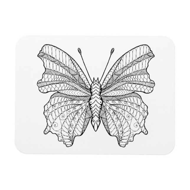 Imán Mariposa estilo 3 (Horizontal)