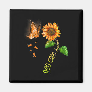 Imán Mariposa Girasol Rsd Crps Conciencia