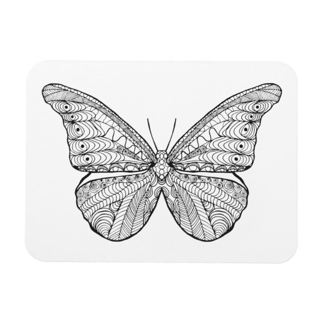 Imán Mariposa inspirada (Horizontal)