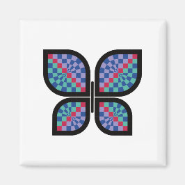 Imán Mariposa mosaica