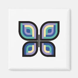 Imán Mariposa Petal Prisma