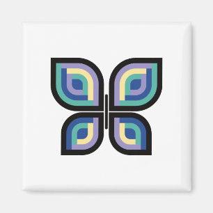 Imán Mariposa Petal Prisma