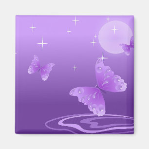 IMÁN MARIPOSA PÚRPURA