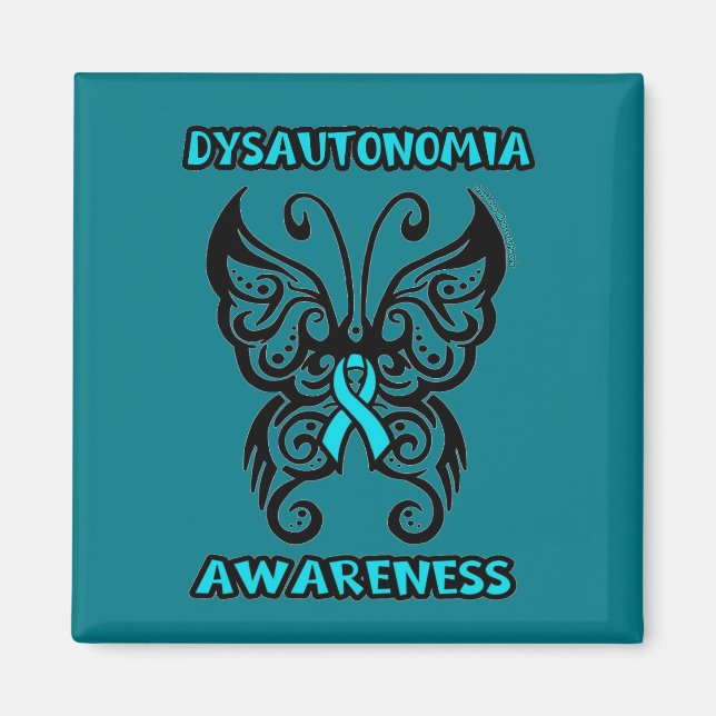 Imán Mariposa/Tribal...Disautonomía (Frente)