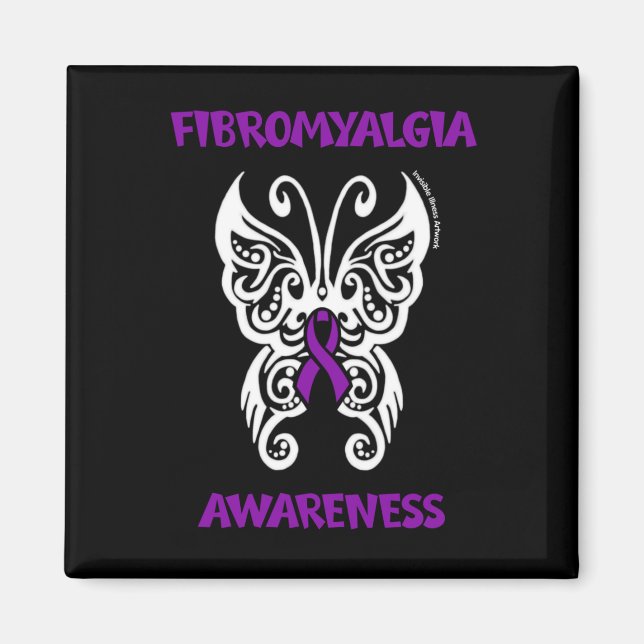 Imán Mariposa/Tribal... Fibro (Frente)