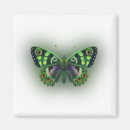 Imán Mariposa verde
