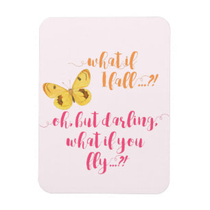 Imán Mariposa - ¿Y si me caigo? Inspirador
