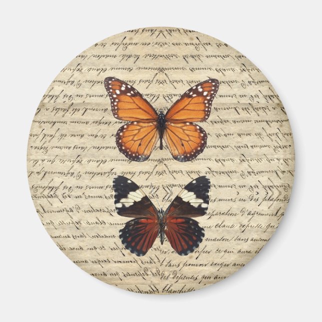 Imán mariposas (Frente)