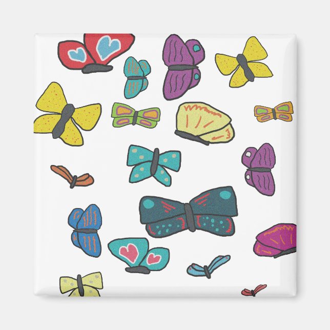 Imán Mariposas (Frente)