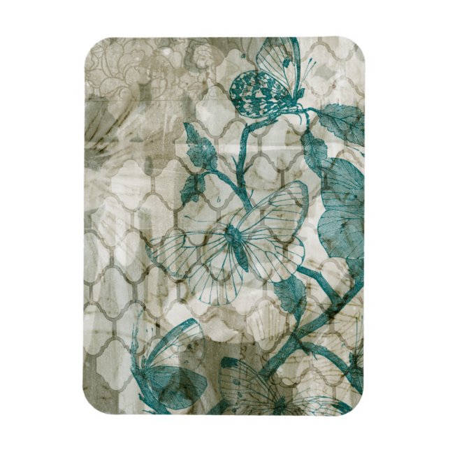 Imán Mariposas árabes VI (Vertical)