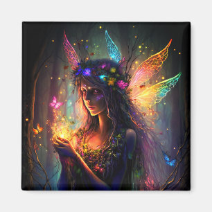 Imán Mariposas de fantasía mágicas de hadas encantadas 