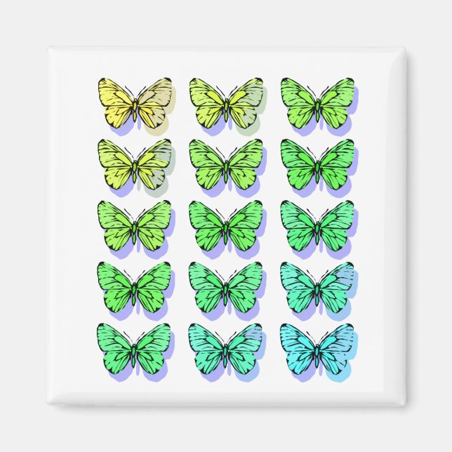 Imán Mariposas de Guay (Frente)